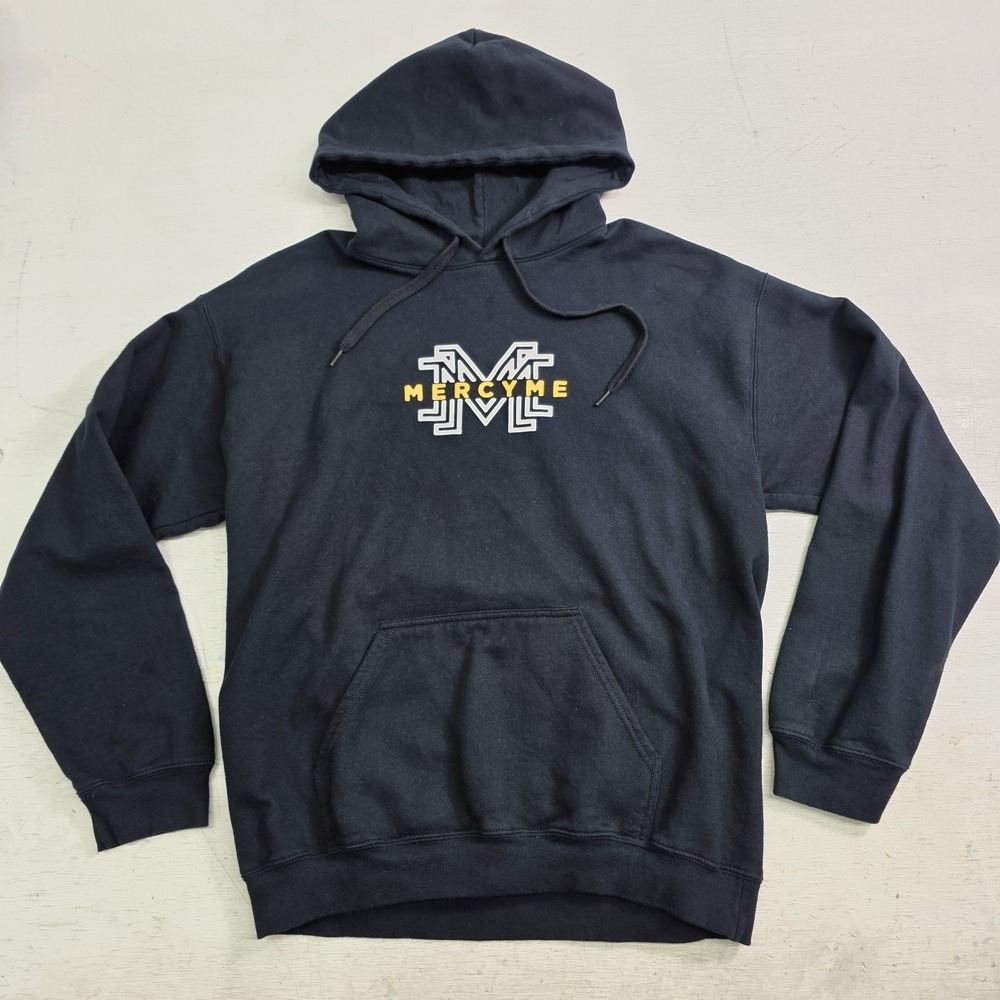 Mercy Me Hoodie Pullover Sweatshirt "Always Only JESUS" Christian Band‎ Sz M EUC